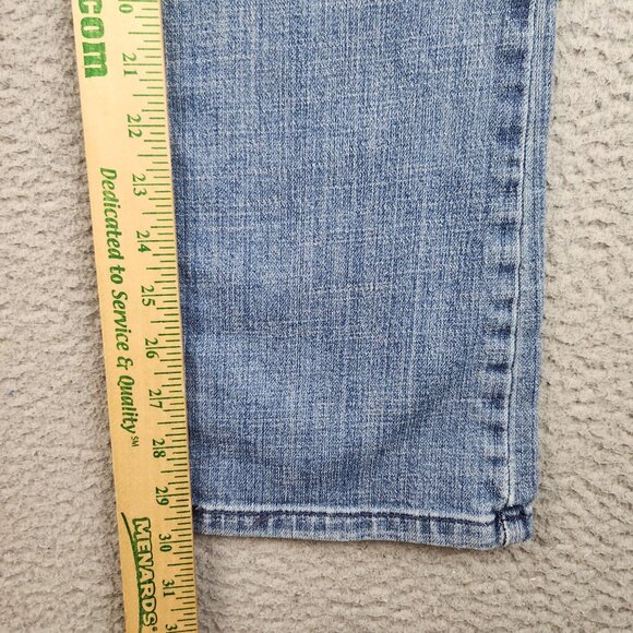 Levi's 515 Bootcut Jeans Women's 4 M Stretch Denim Pants Blue Medium Wash Flare - Picture 6 of 11